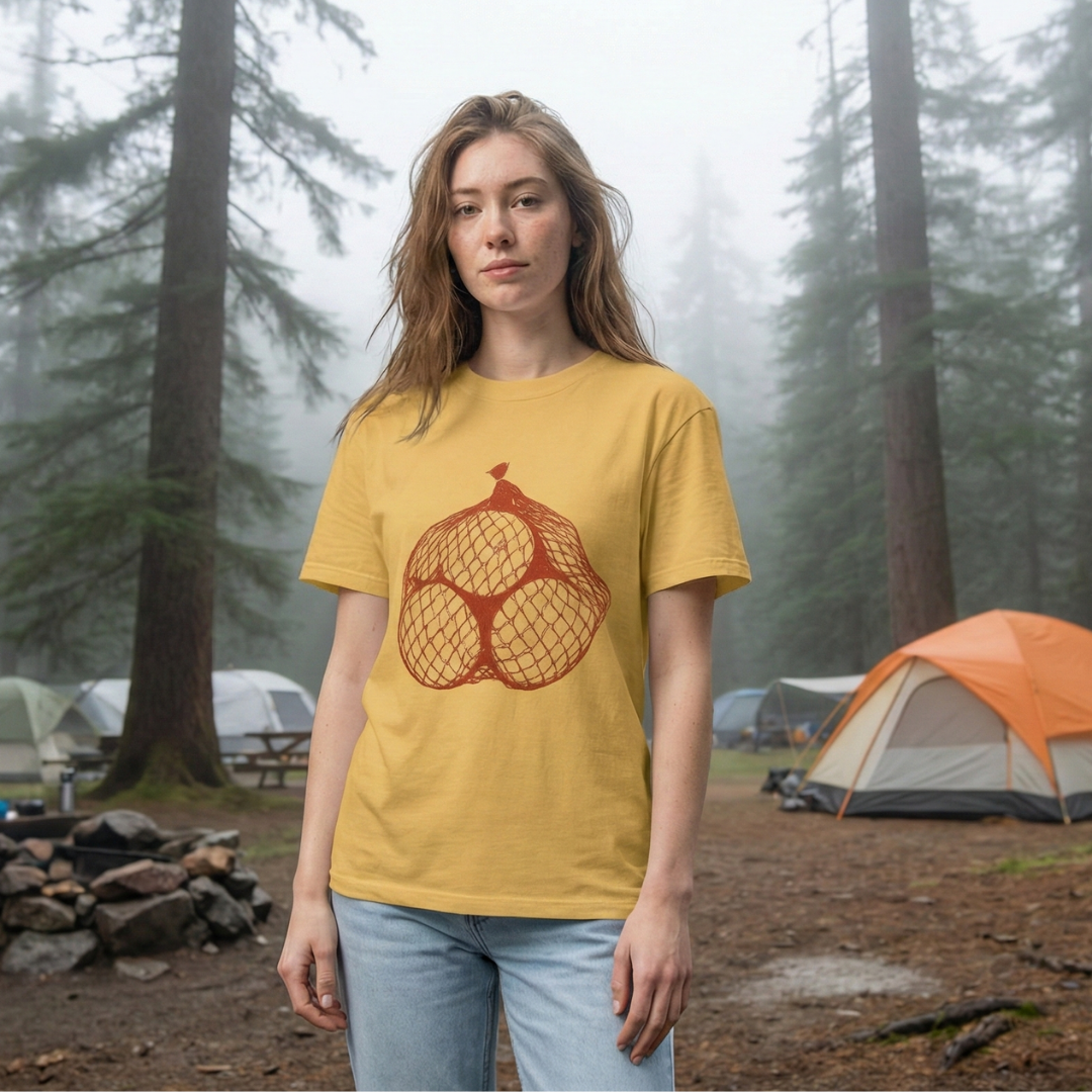 Orange on Orange Graphic Tee | Small Problem Studios