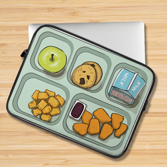 School Lunch Laptop Sleeve