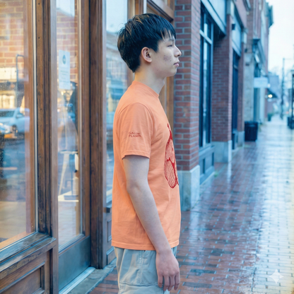 Orange on Orange Graphic Tee | Small Problem Studios